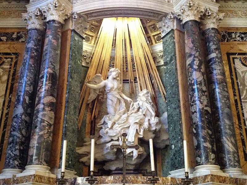 Gian Lorenzo Bernini - Estasi di Santa Teresa d'Avila 1647-1652